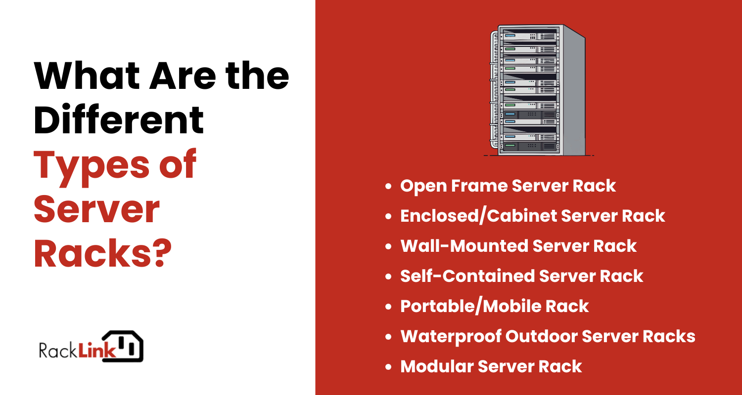 What are the different types of server racks 