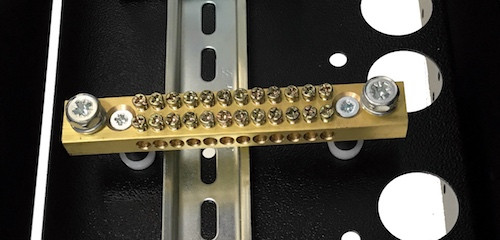 Busbar Brass: for Distribution Boards